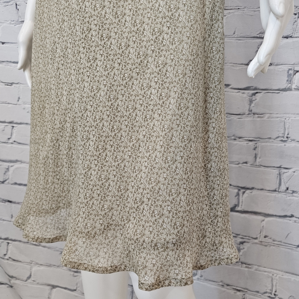 MaxMara Vintage Floral Silk Slip Dress - Picture 6 of 9